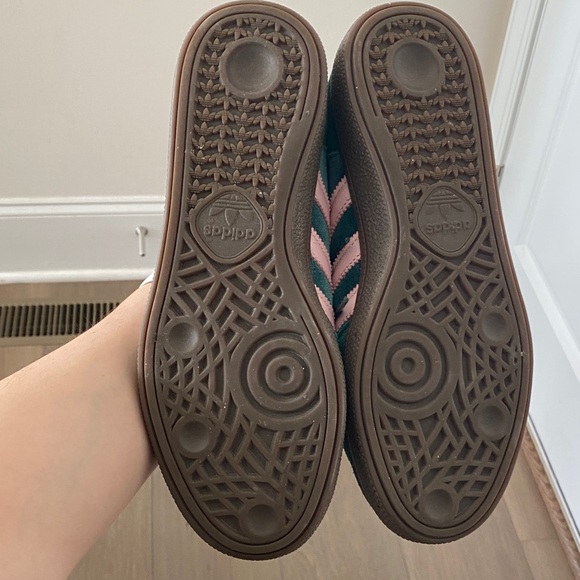 Adidas Spezial Teal and Light Pink Sneakers - Picture 3 of 5